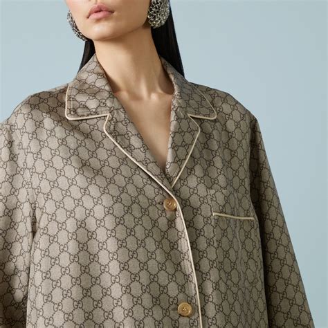 camicie seta gucci